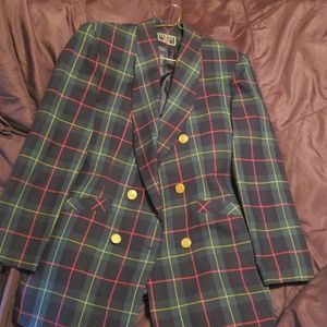 Plaid blazer